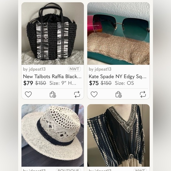 New Women's Debbie Katz South Beach Silk Beaded Kraftan Swimsuit Beach Coverup - Picture 12 of 12